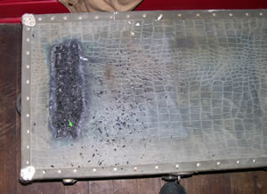 burned treasure chest